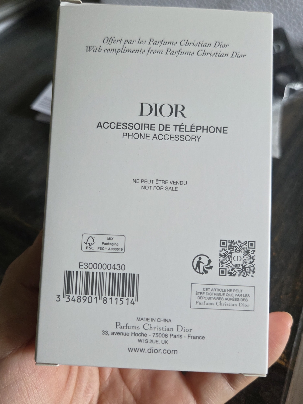 Dior LED Phone Light Selfie